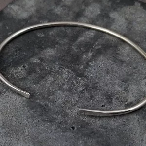 everyday silver luna cuff bracelet