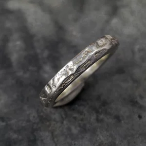 sandcast silver rocky mountain ring 2